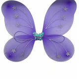 Lilac Butterfly 3-Piece Wing Wand Crown Set