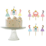 Multicolored 5-Piece Princess Castle Party Set