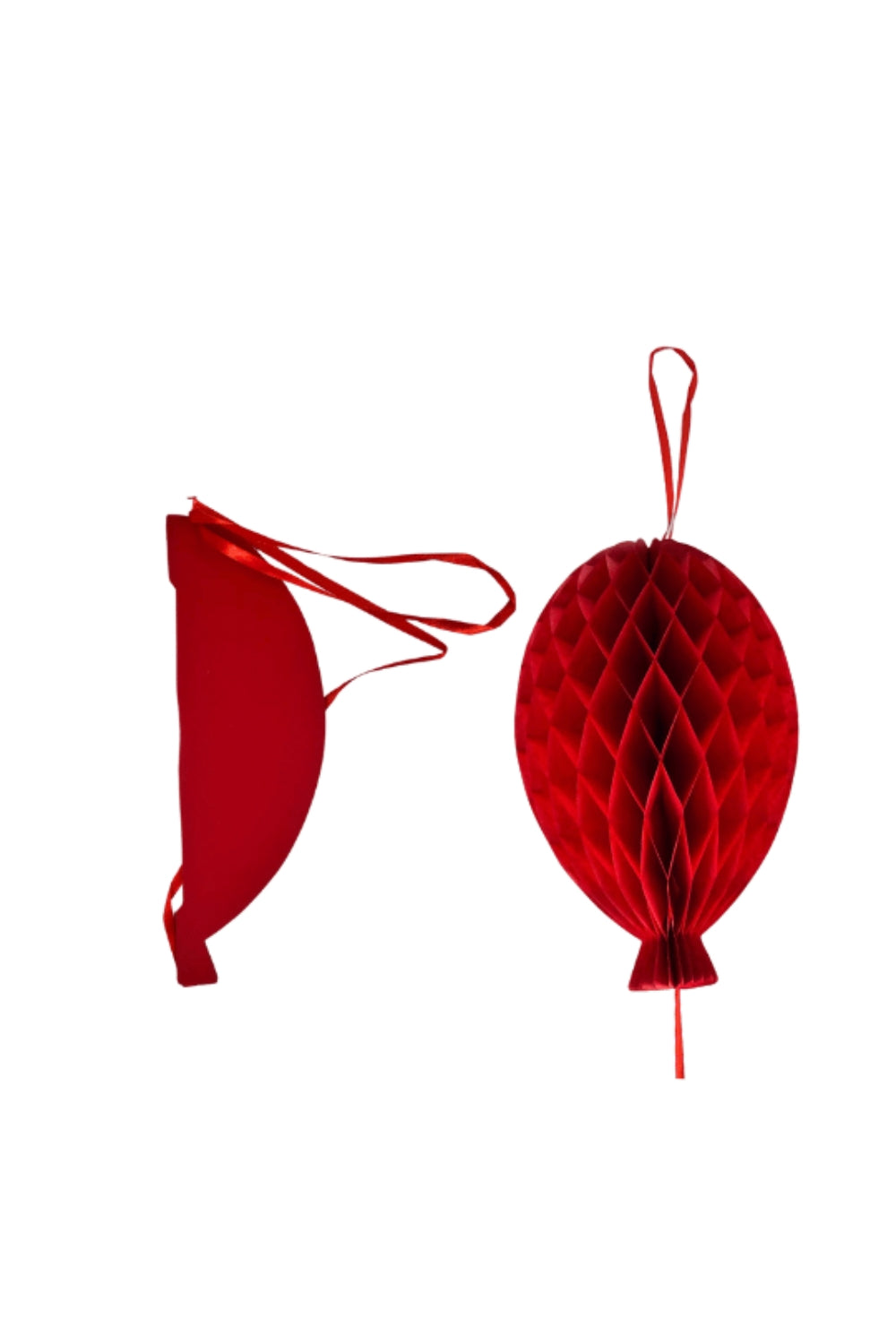 Kırmızı Petek Balon Parti Süsü