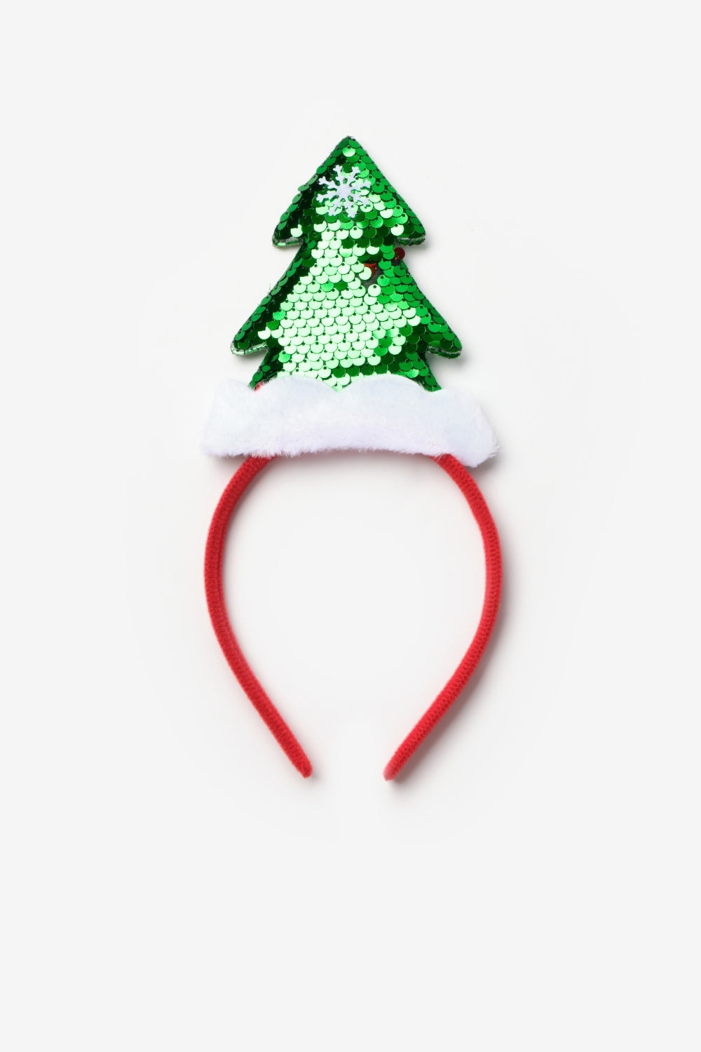 Yeşil Pullu Çam Ağacı Kız Çocuk Taç