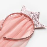 Powder Tulle Detailed Queen Figured Girl's Crown