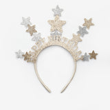 Gold Star Happy Birthday Girls' Crown