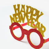 Sarı Happy New Year Çocuk Yılbaşı Parti Gözlüğü