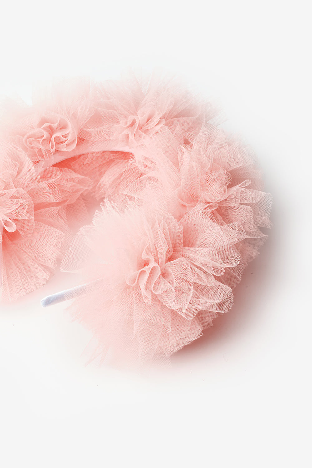 Somon  Tül Ponponlu Kız Çocuk Taç