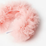 Somon  Tül Ponponlu Kız Çocuk Taç