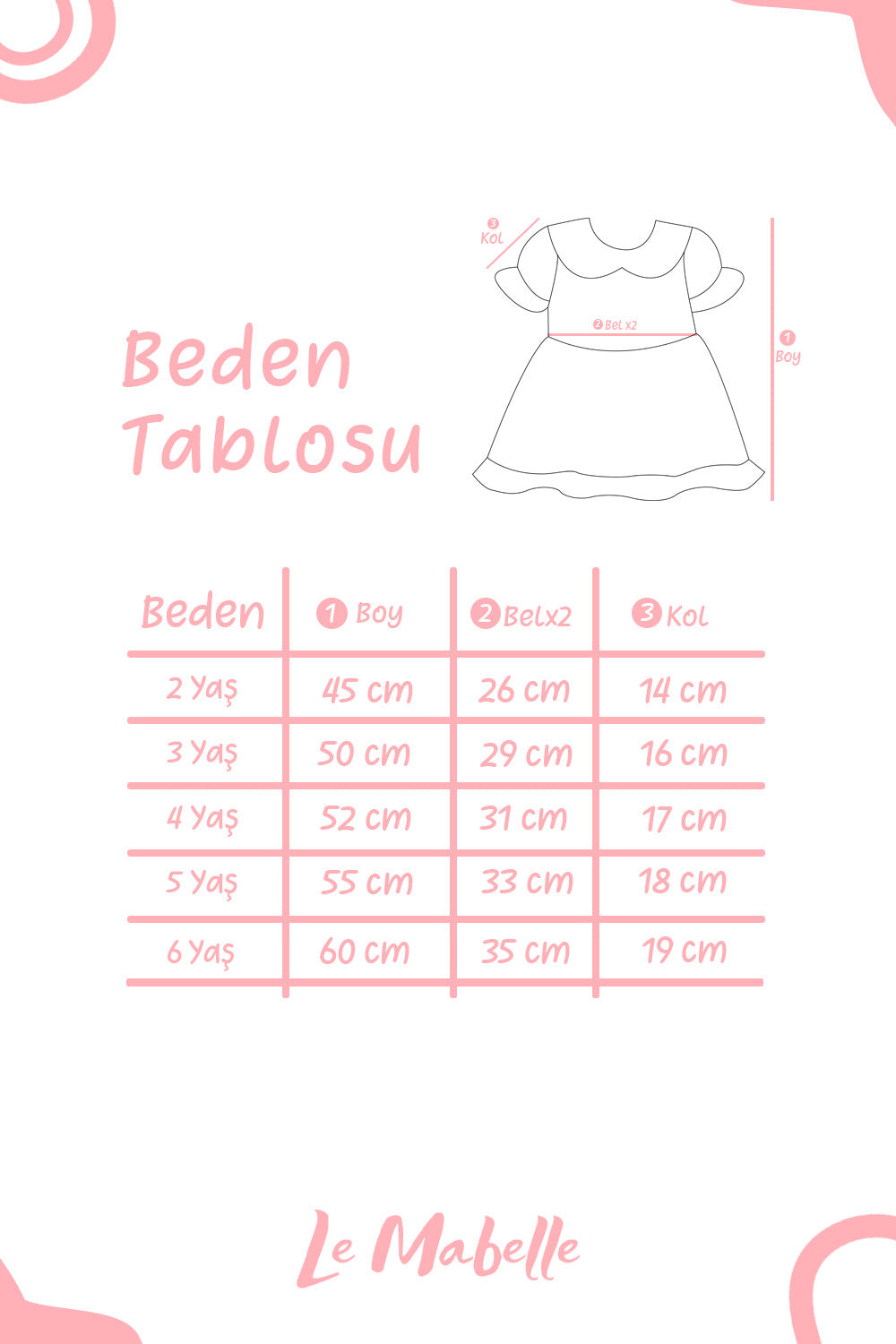 Beyaz Bebe Yakalı Fisto Kız Çocuk Elbise - Greta