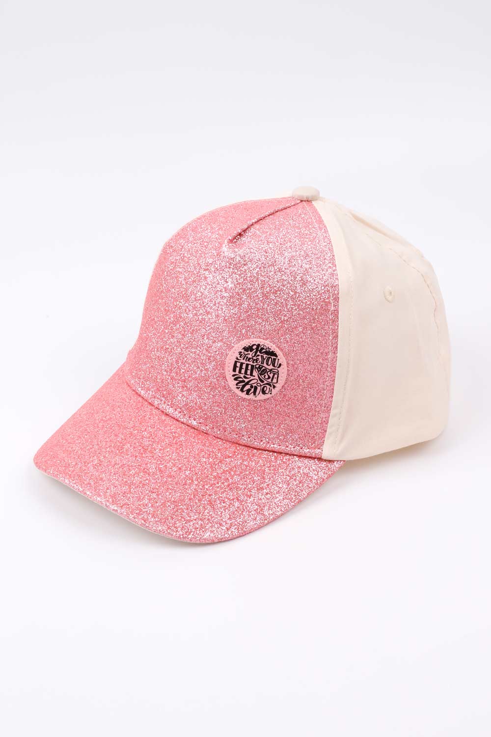 Pembe Simli Kız Çocuk Kep Şapka