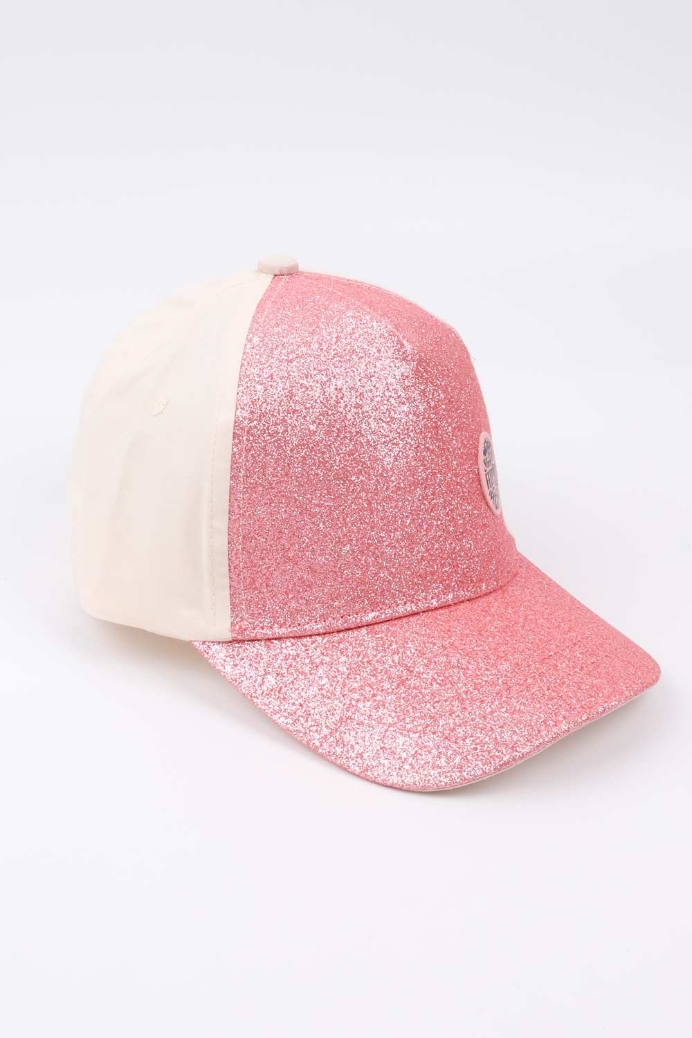 Pembe Simli Kız Çocuk Kep Şapka