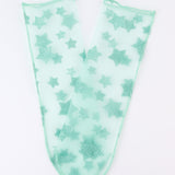 Mint Star Detailed Girls' Tulle Socks