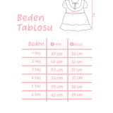 Bordo  Vintage Kısa Kollu Kız Çocuk Elbise - Mila