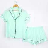Mint Biyeli Kadın Pijama Takımı