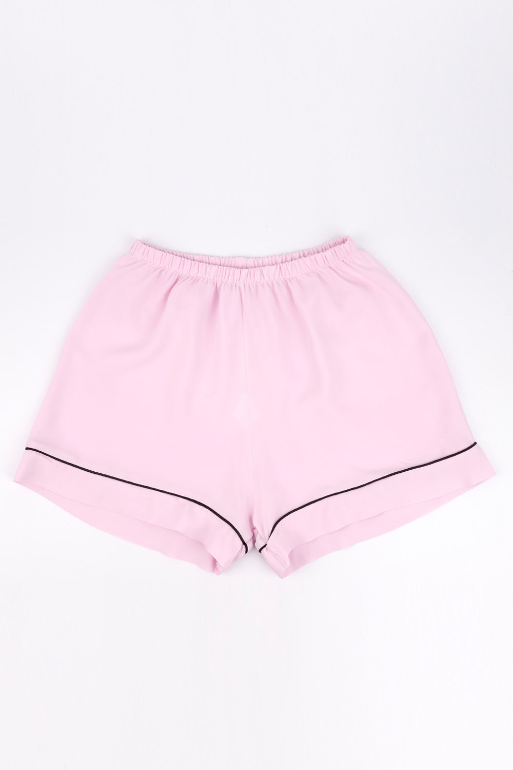 Açık Pembe Biyeli Kadın Pijama Takımı
