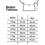 Somon Pullu Kız Çocuk Crop