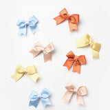 Çok Renkli  Sonbahar 8'li Kurdele Fiyonk Klips Toka Set