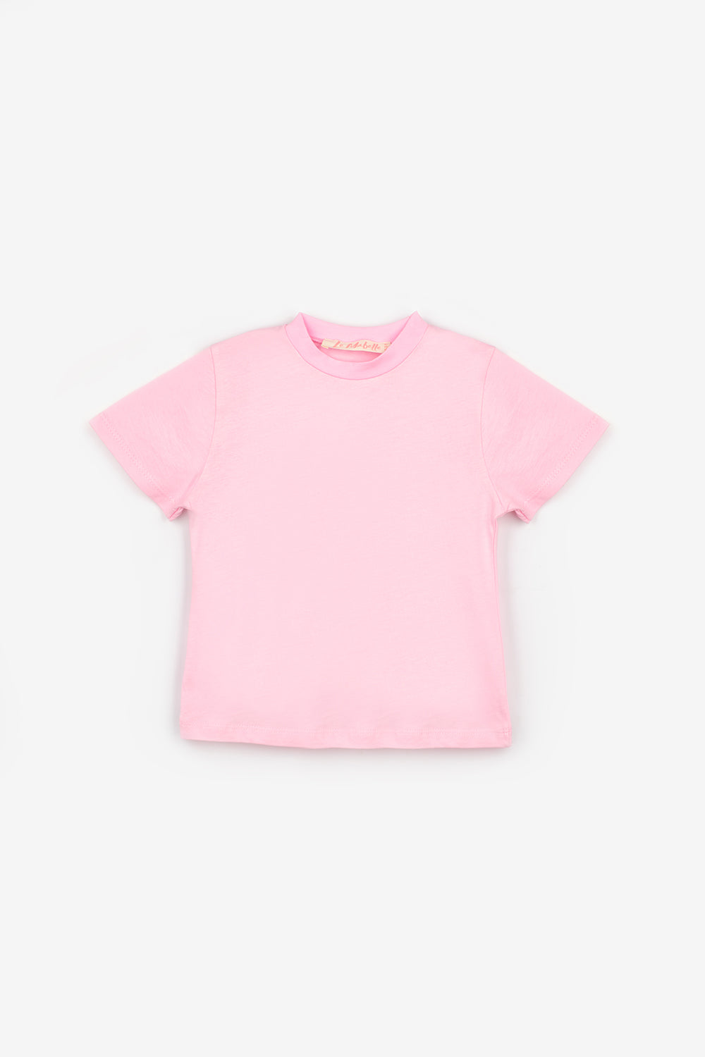 Pembe Beyaz Penye 2'li Tişört Paketi