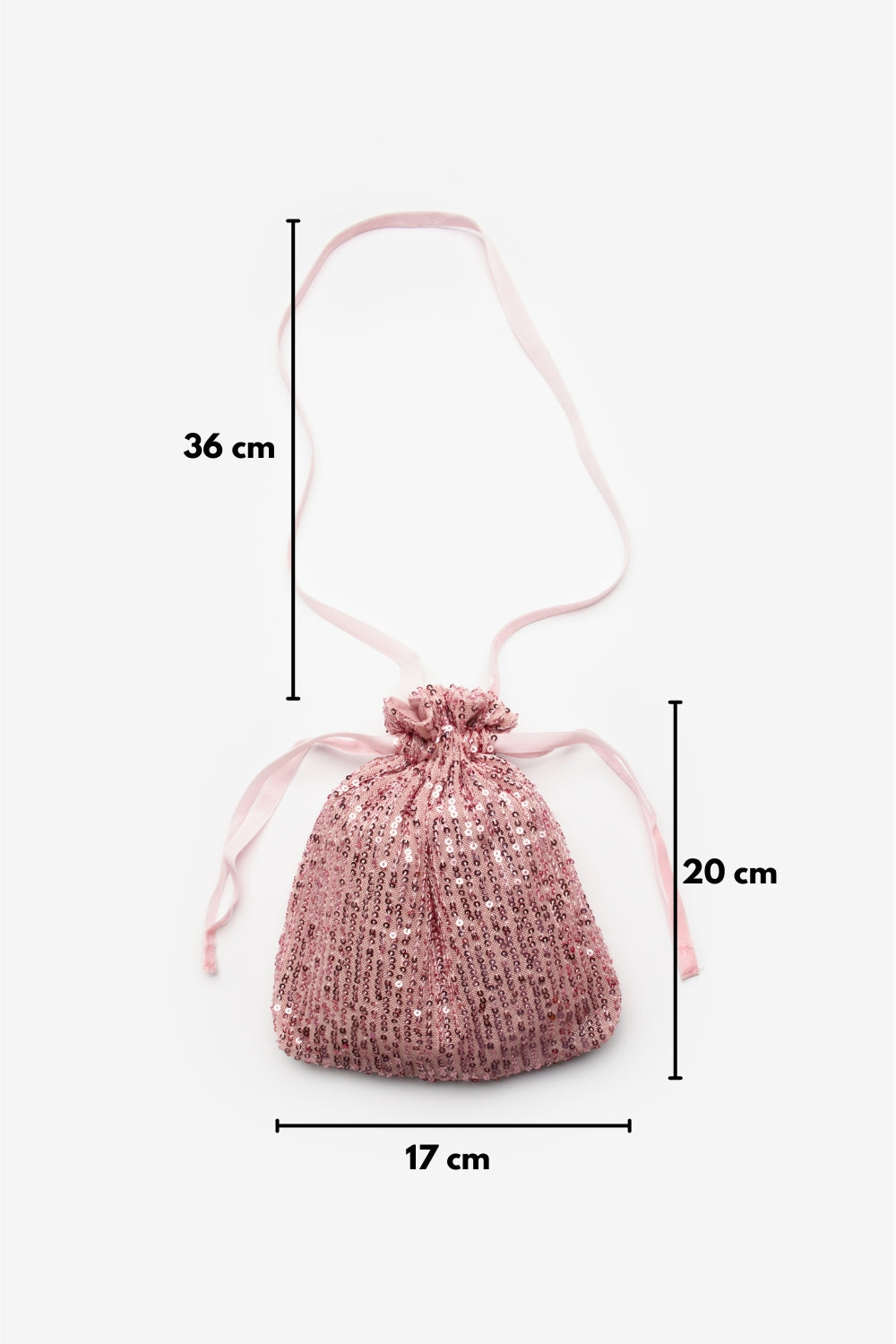 Pembe Sıralı Pullu Kız Çocuk Çanta