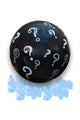 Gender Balloon With Blue Confetti