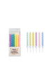 Multicolor Wavy Birthday Candle