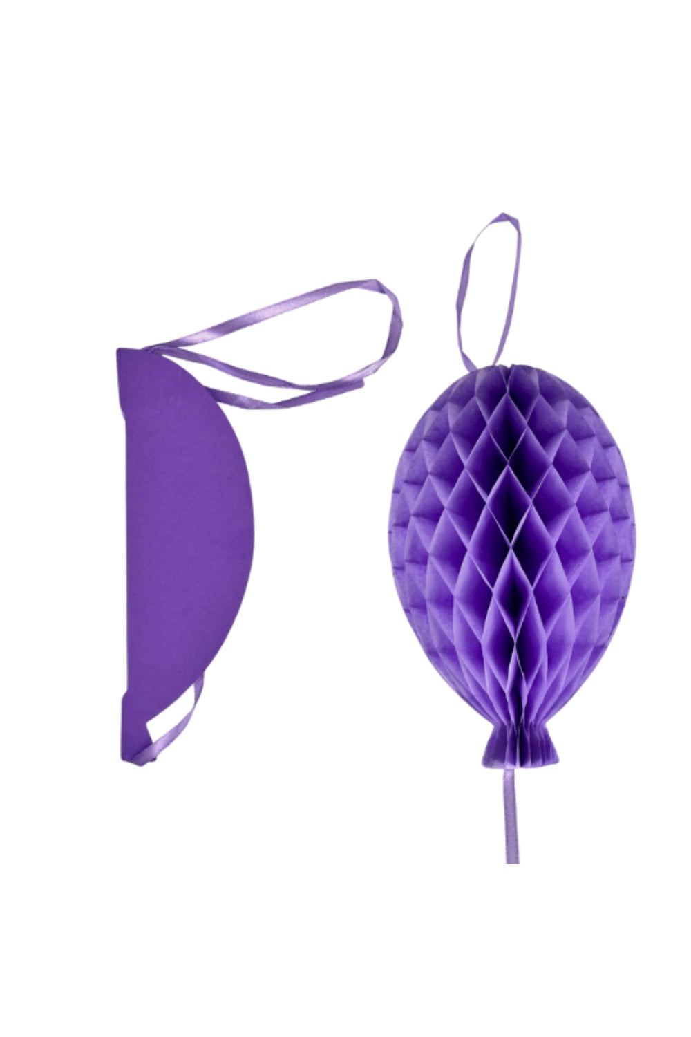 Lila  Petek Balon Parti Süsü
