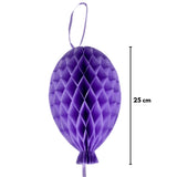 Lila  Petek Balon Parti Süsü