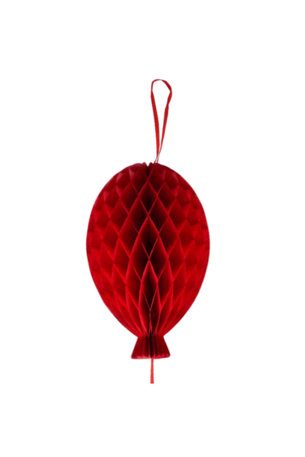 Kırmızı  Petek Balon Parti Süsü