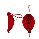 Kırmızı  Petek Balon Parti Süsü