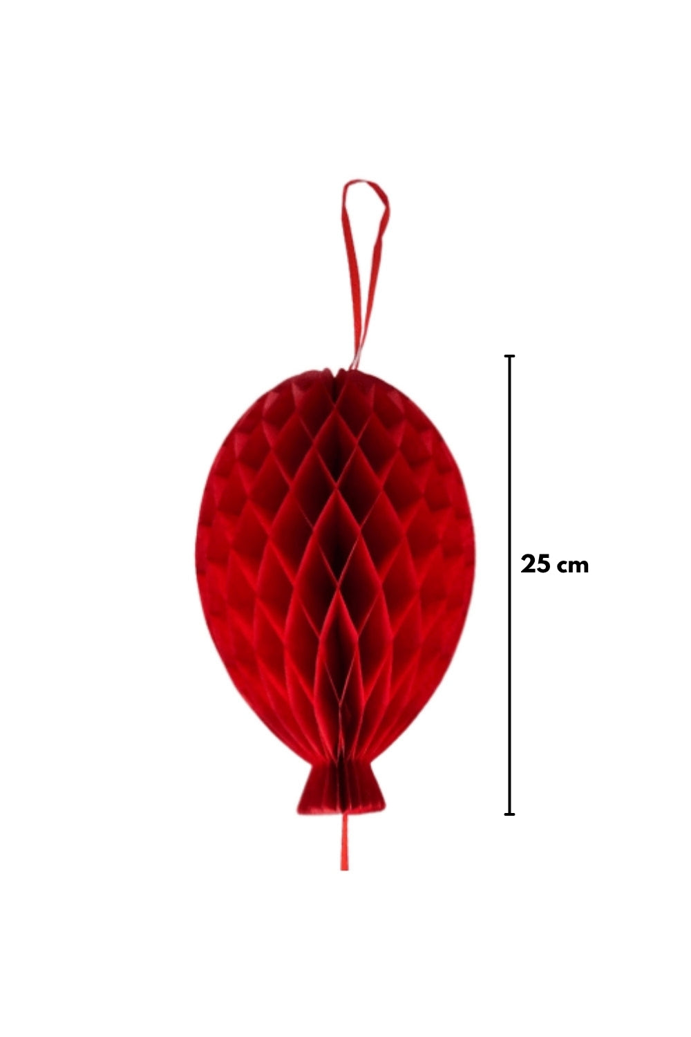 Kırmızı  Petek Balon Parti Süsü