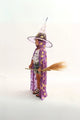Purple Halloween Themed Hat and Cape Set