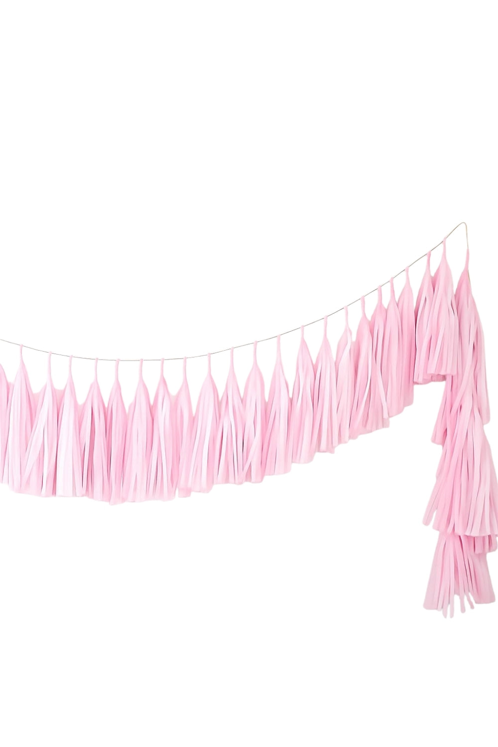 Pembe  Püskül Dekor Parti Süsü