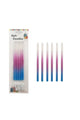 Blue Pink Shades 6 Pieces Party Candles 