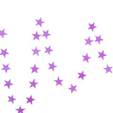 Mor  Sıralı Yıldız Parti Süsü