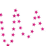 Pembe  Sıralı Yıldız Parti Süsü