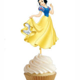 Çok Renkli  Prenses ve Cüceler Temalı Pasta Süsü