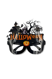 Siyah  Halloween Temalı Parti Gözlüğü