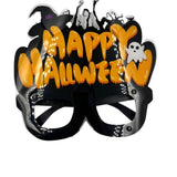 Turuncu  Happy Halloween Yazılı Parti Gözlüğü