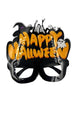 Orange Happy Halloween Written Party Glasses