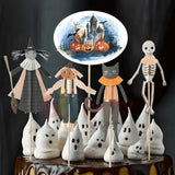Çok Renkli  Halloween Temalı Pasta Süsü