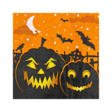 Turuncu Halloween Temalı Peçete