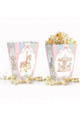 Multicolor Carousel-Themed 8-Piece Corn Box