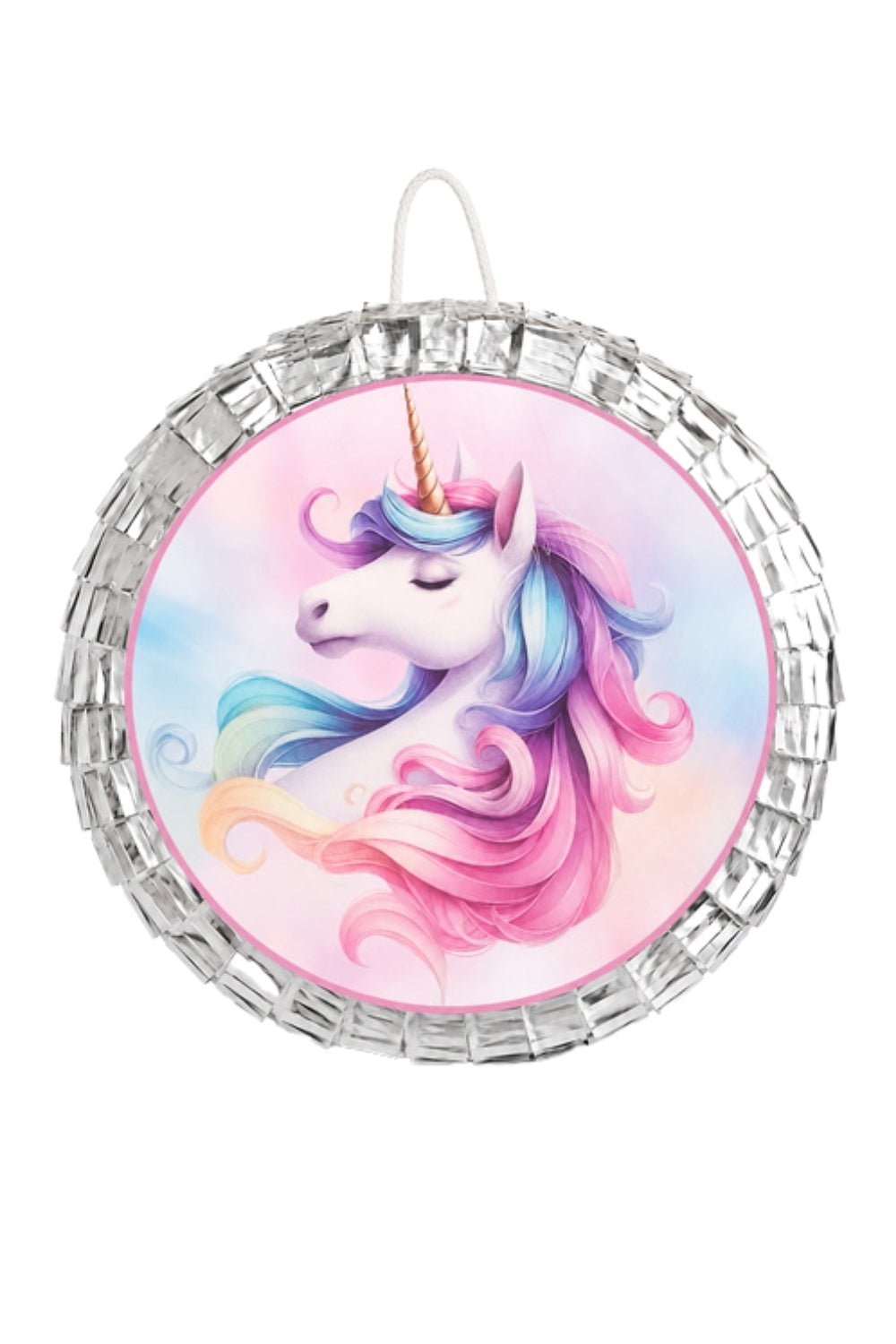 Çok Renkli  Unicorn Temalı Parti Pinyata