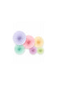 Multicolor Set of 6 Decorative Fan Party Decorations