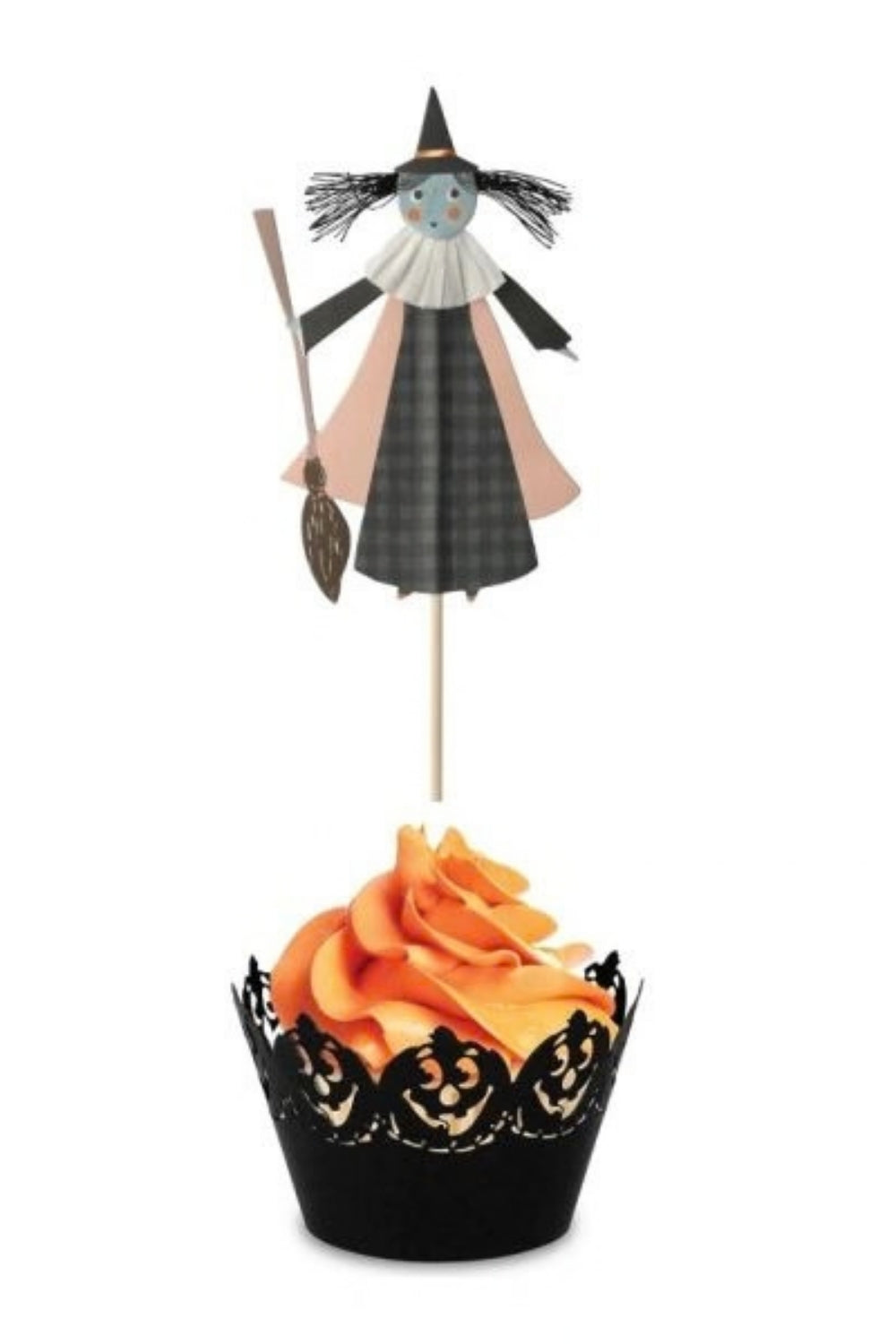 Çok Renkli  Halloween Temalı 10'lu Kürdan Pasta Süsü