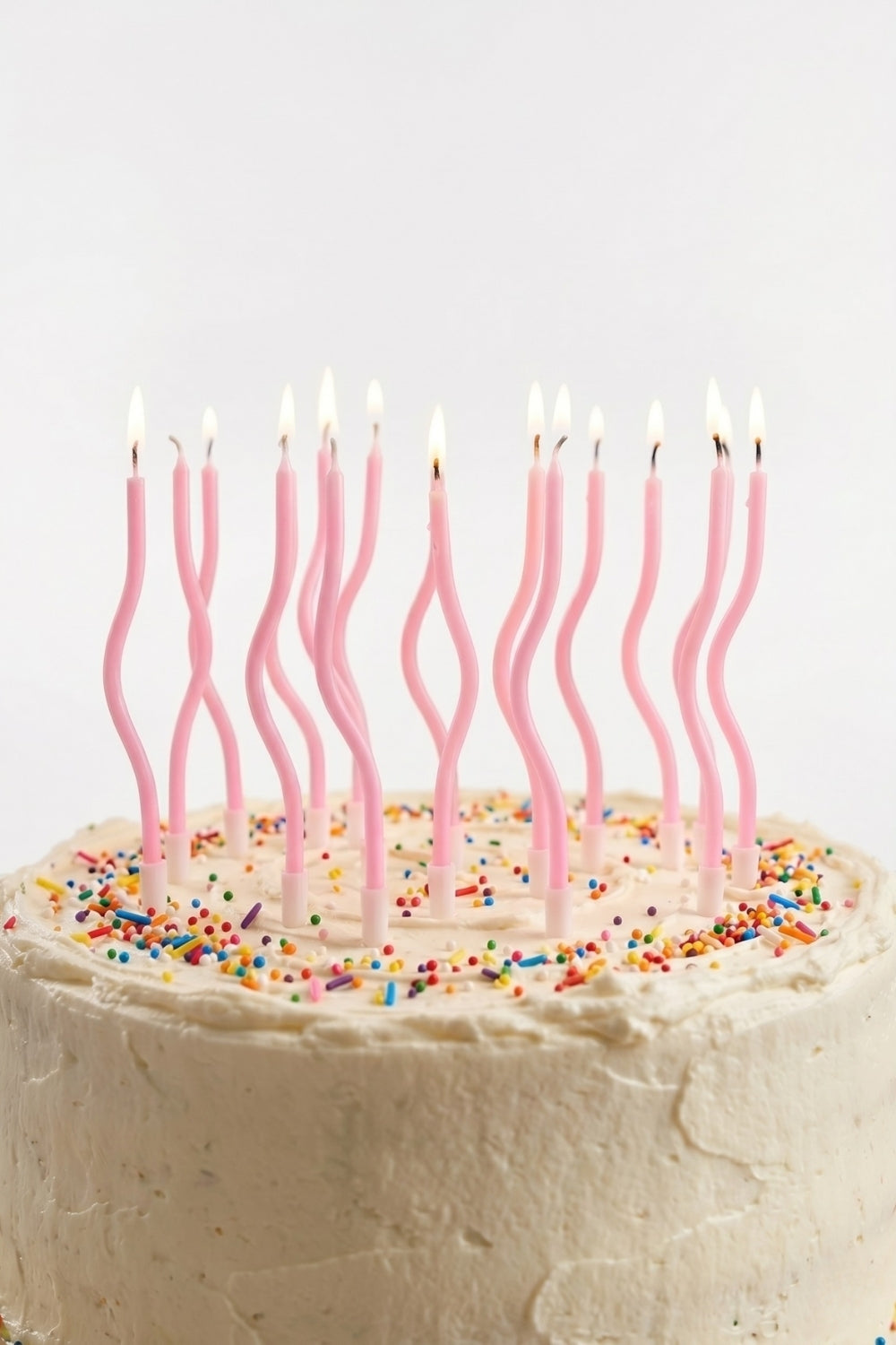 Pembe 12'li Spiral Parti Mumu