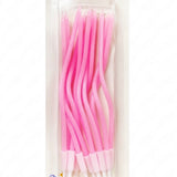 Pembe 12'li Spiral Parti Mumu