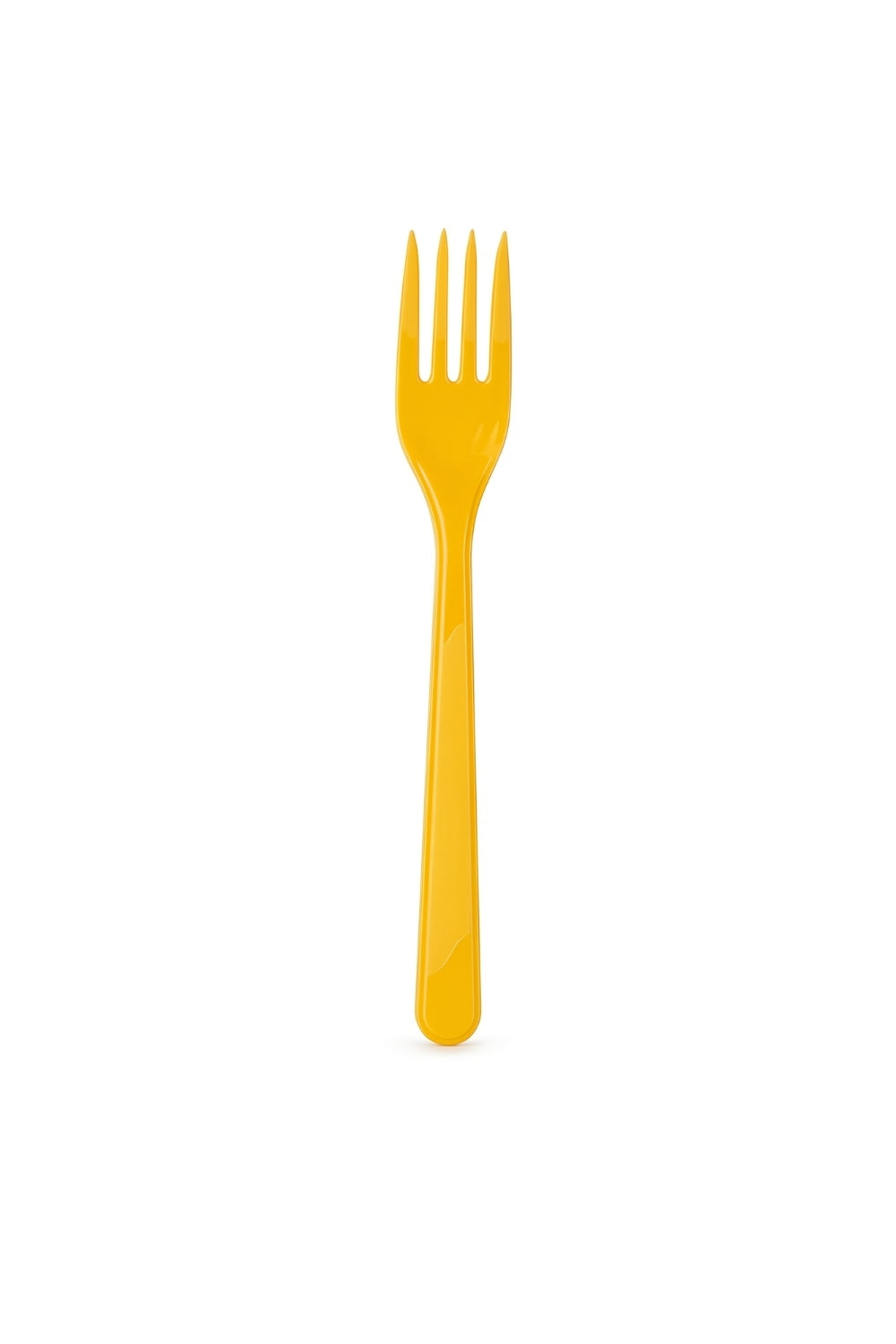 Sarı 8'li Parti Çatalı Set