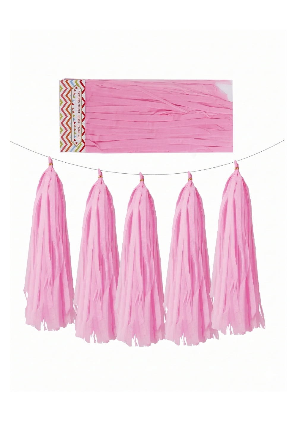 Pembe 5'li Püskül Parti Süsü