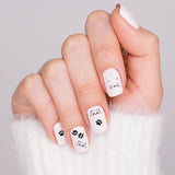 Çok Renkli  Kedi Temalı Kız Çocuk Tırnak Sticker