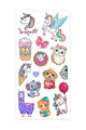 Multicolor Cute Animal Themed Girls' Tattoo Set
