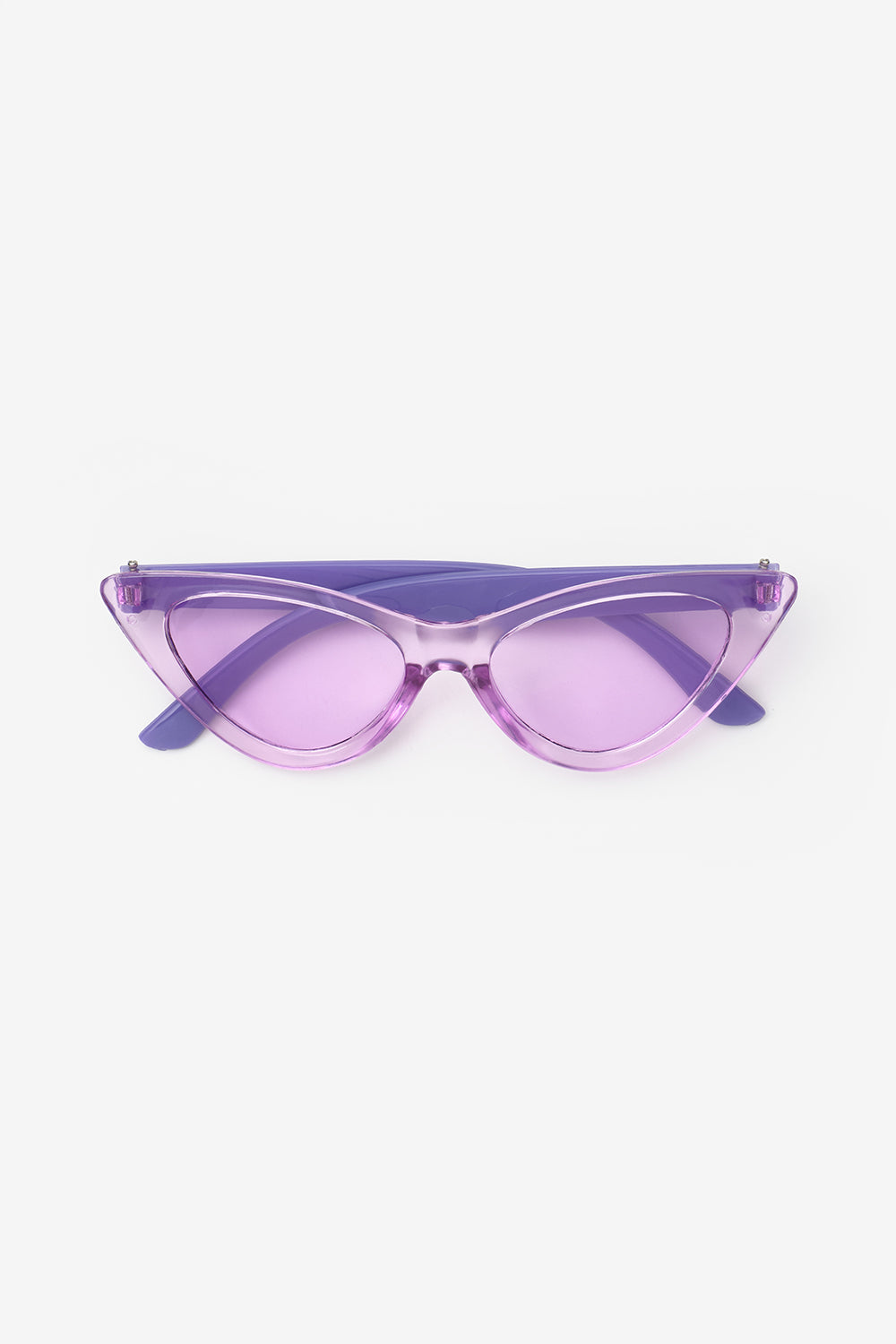 Lila Cat Eye Model Çocuk Güneş Gözlüğü