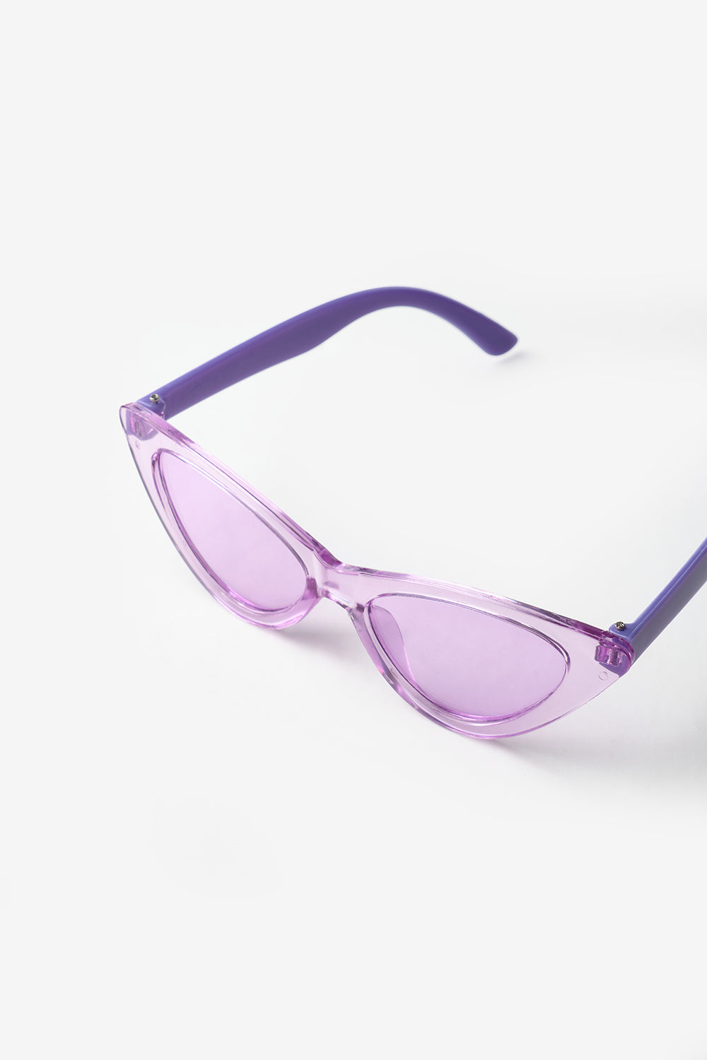 Lila Cat Eye Model Çocuk Güneş Gözlüğü